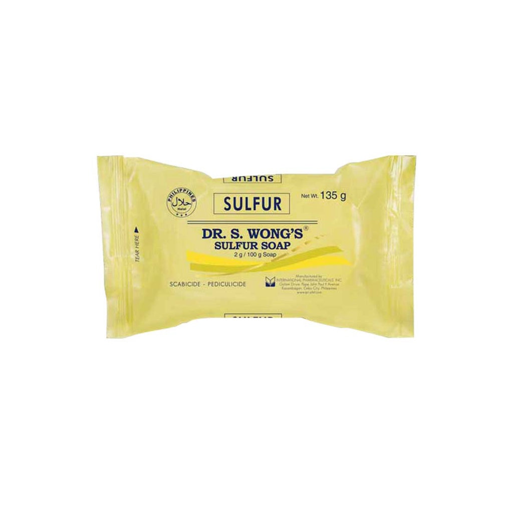 Dr. Wong's Sulfur Soap Regular 135g [Bundle of 5]