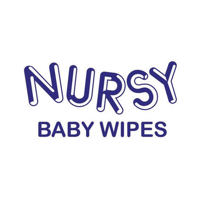 Nursy Baby Wipes in Powder Scent 4 pcs x 66 wipes - BUNDLE OF 2 or 6