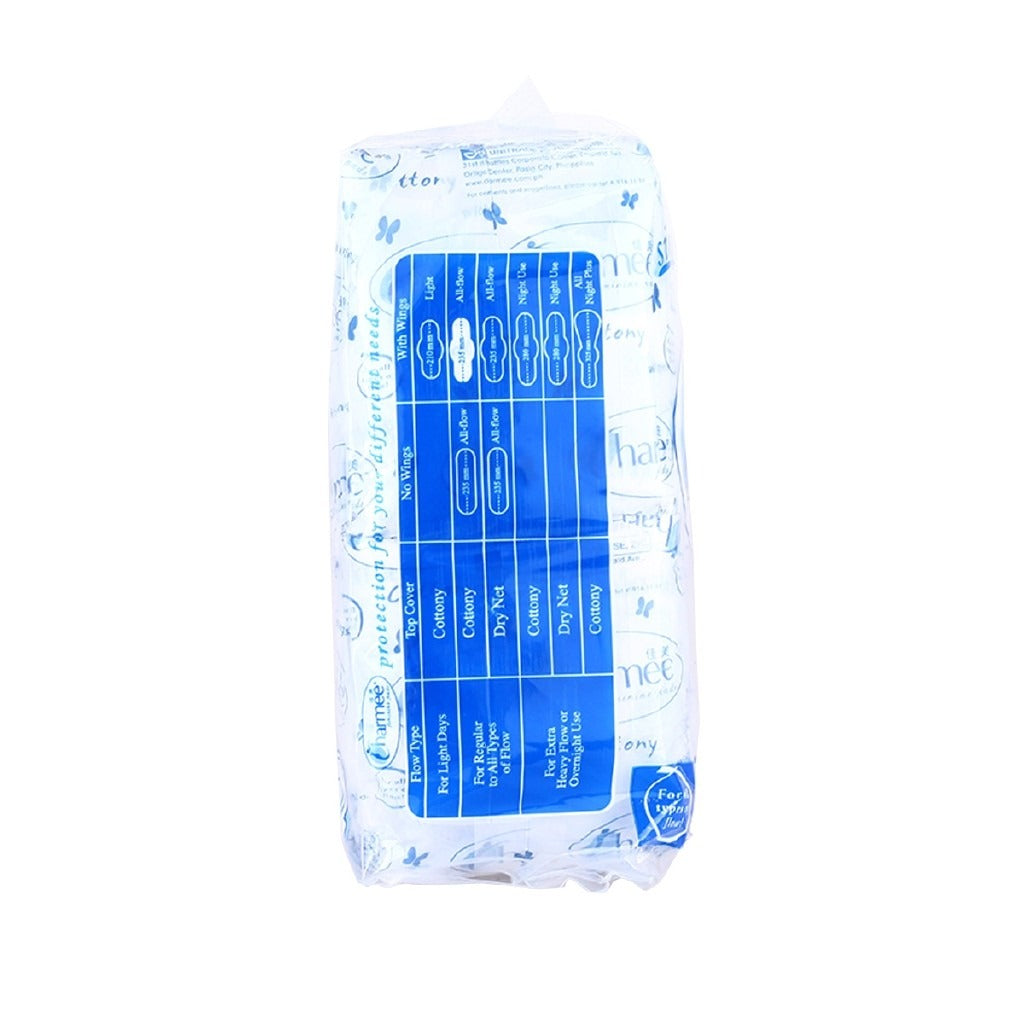 Charmee Sanitary Napkin All-Flow w/ wings Sulit Pack 20's x 12 - 1 case