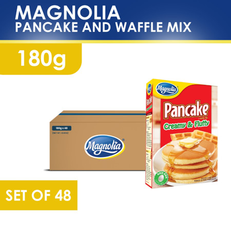 1 CASE - MAGNOLIA Pancake and Waffle Mix (180g x 48 boxes)