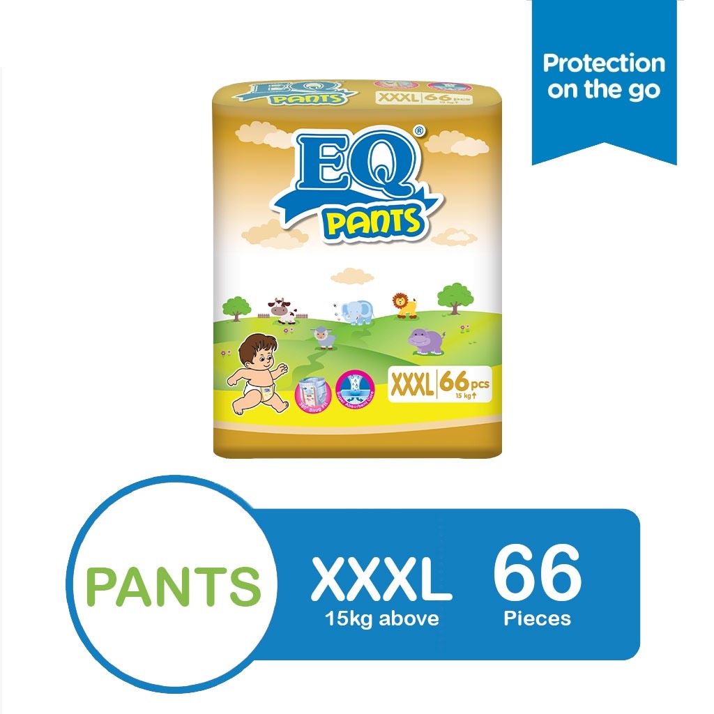 EQ Pants Mega Pack 66's (15kg above) - XXXLarge