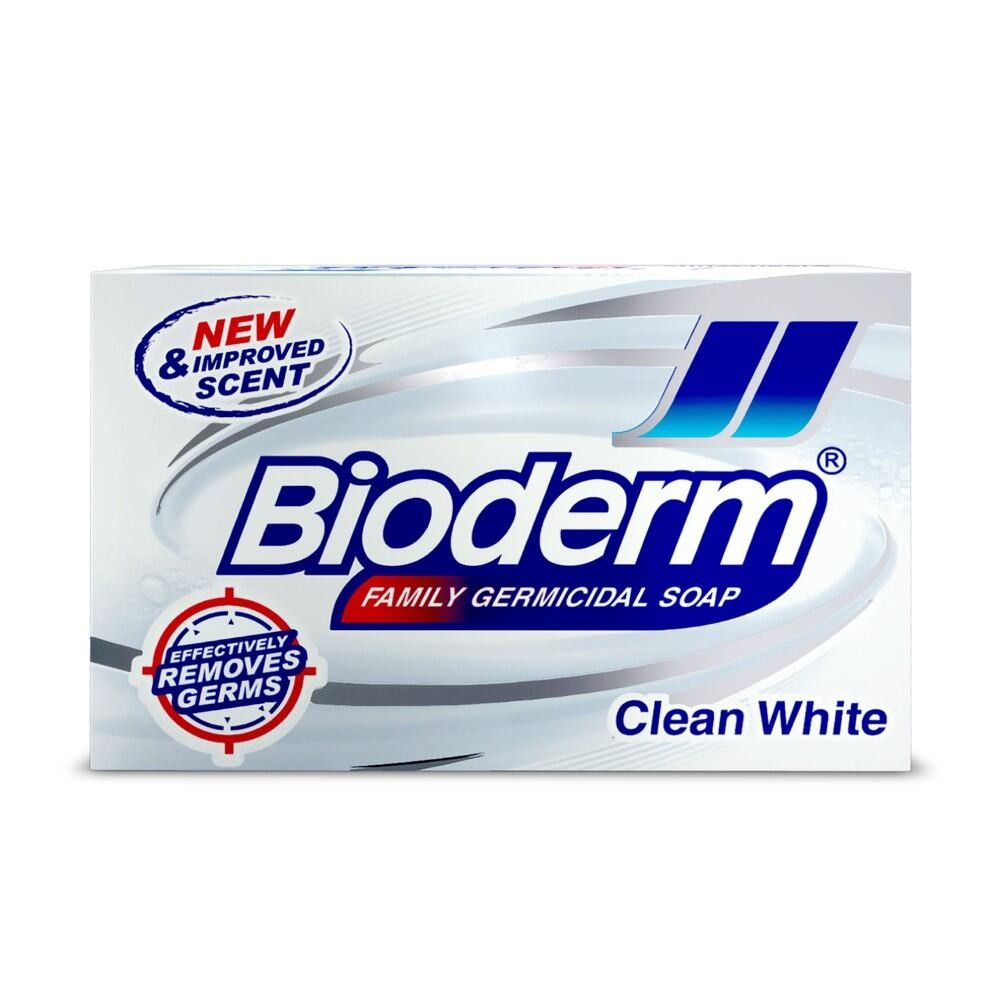 Bioderm Soap Clean White 135g Box- [Bundle of 5]