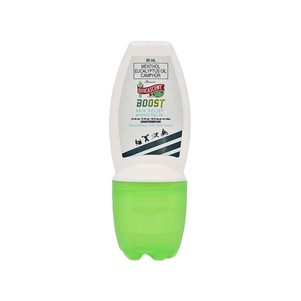 Efficascent Boost Pain Relief Massage Roll-on 50ml x 3pcs