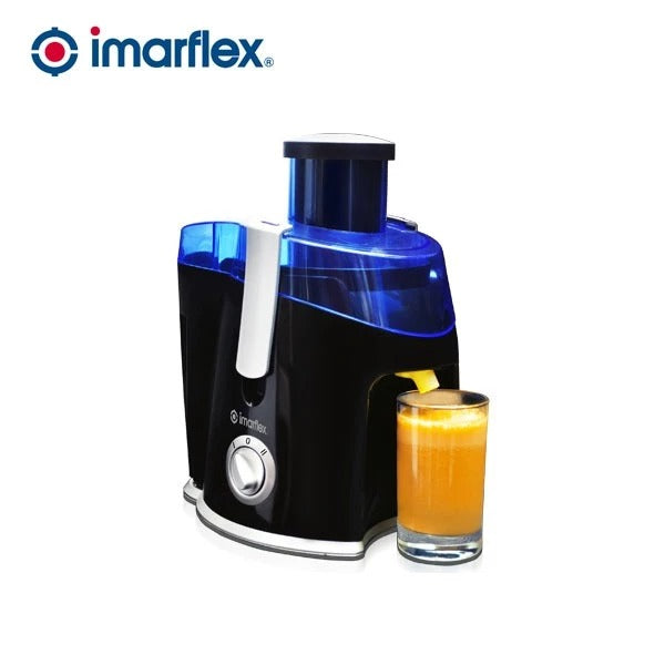 IMARFLEX Juice Extractor IJE-5000 - (BLACK) 400W LARGE CAPACITY 450CC