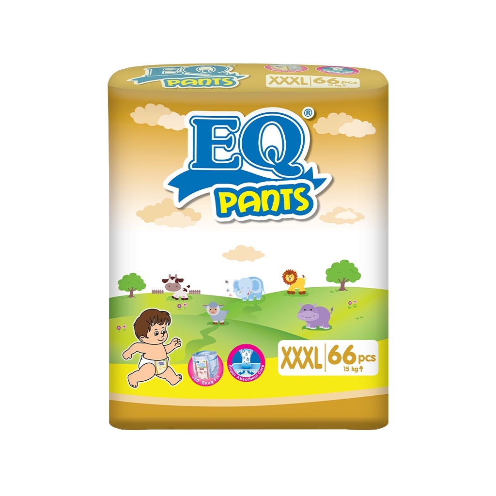 EQ Pants Mega Pack 66's (15kg above) - XXXLarge