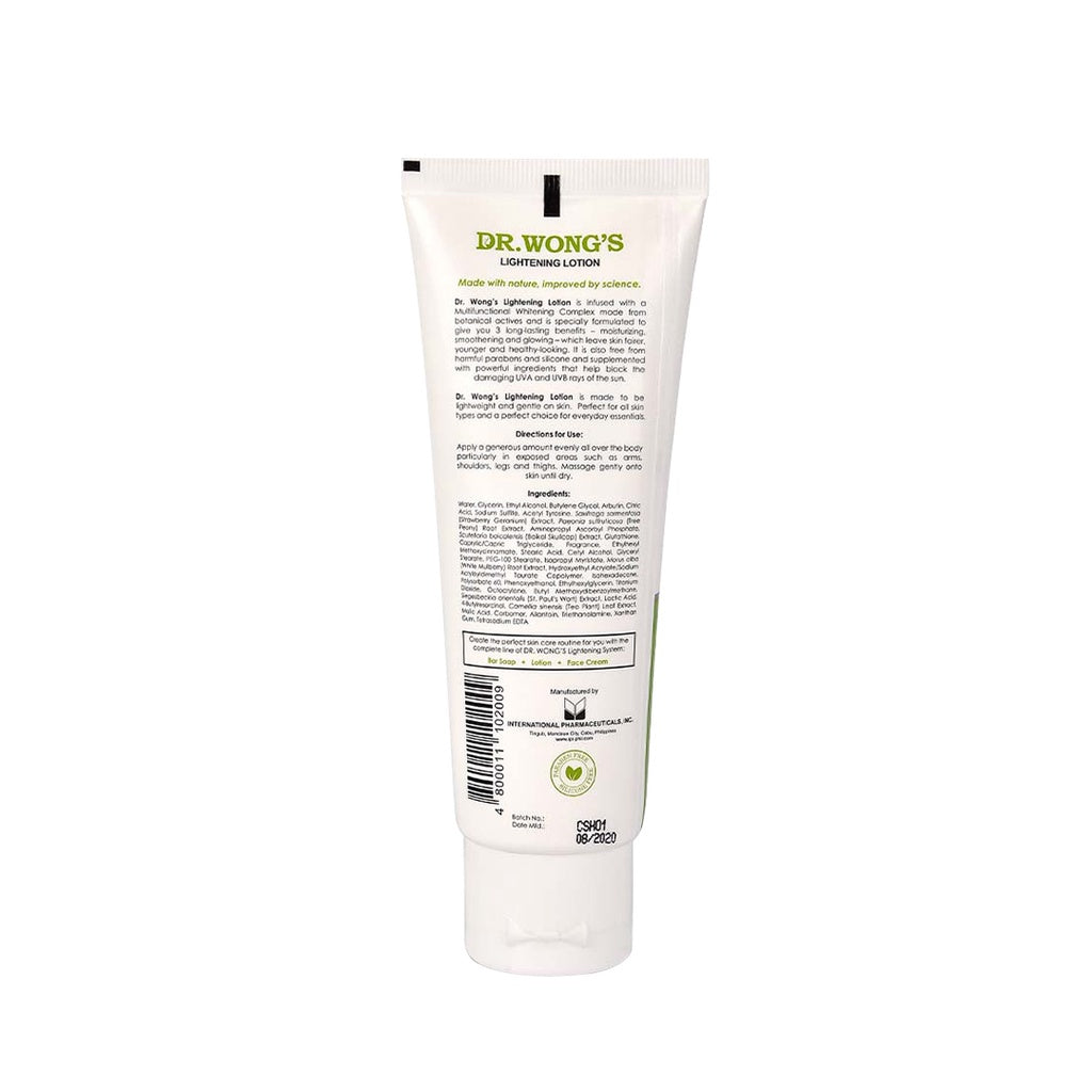 Dr. Wong's Lightening Lotion 100ml - [Bundle of 3]