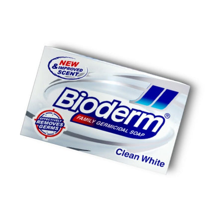 Bioderm Soap Clean White 135g Box- [Bundle of 5]
