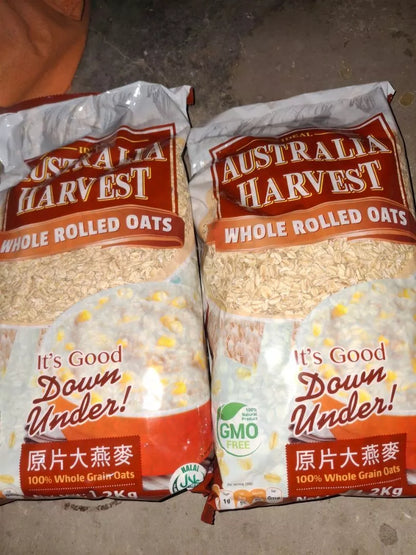 BULK - AUSTRALIA HARVEST Rolled Oats 1.2kg x 12 (CASE)