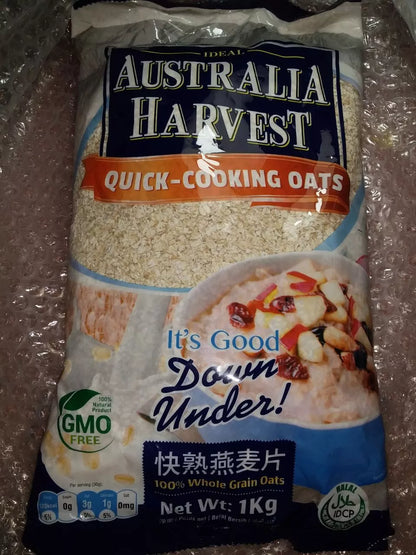 AUSTRALIA HARVEST Quick Cooking Oats 1kg
