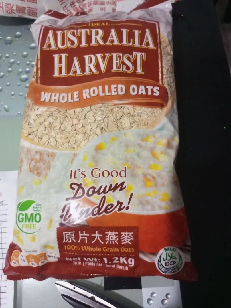 BULK - AUSTRALIA HARVEST Rolled Oats 1.2kg x 12 (CASE)