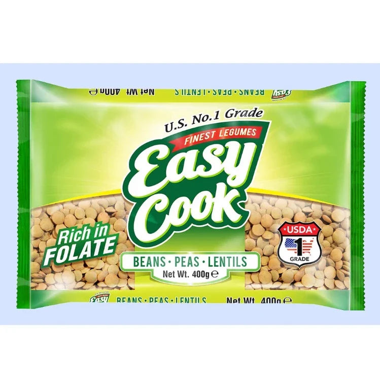 EASYCOOK LENTILS 400G x 30 (PROTEIN & FIBER)