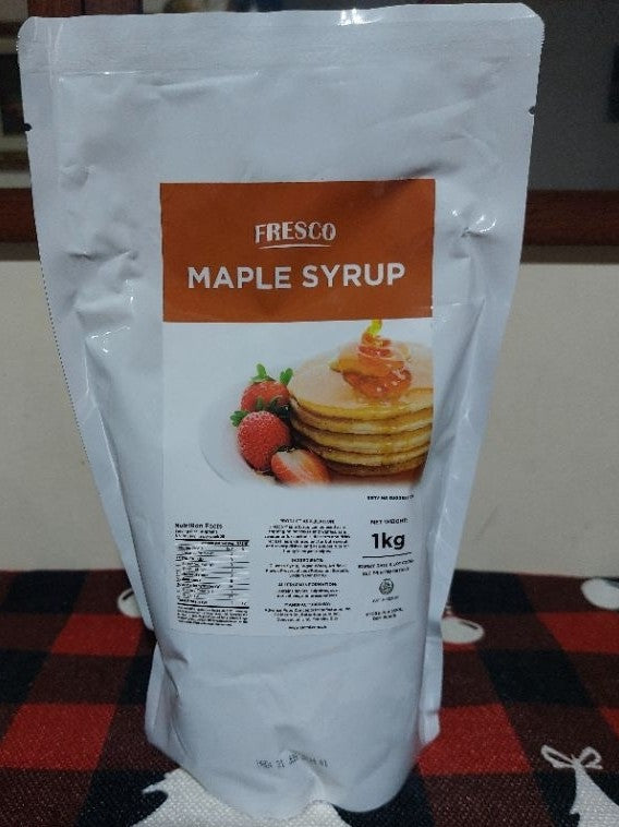 BUNDLE OF 2 - Fresco Maple, Chocolate, Caramel, Strawberry and Salted Caramel Syrup - 1kg