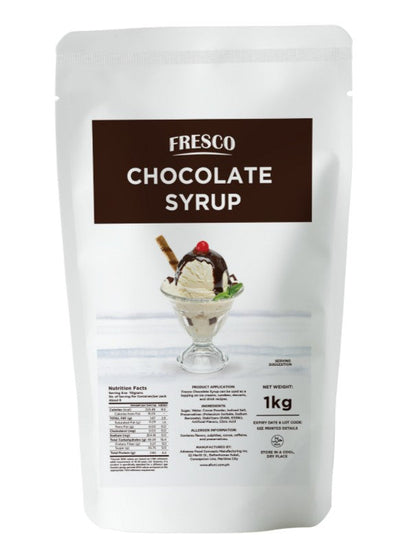 BUNDLE OF 2 - Fresco Maple, Chocolate, Caramel, Strawberry and Salted Caramel Syrup - 1kg
