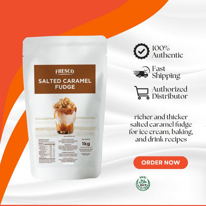 BUNDLE OF 2 - Fresco Maple, Chocolate, Caramel, Strawberry and Salted Caramel Syrup - 1kg