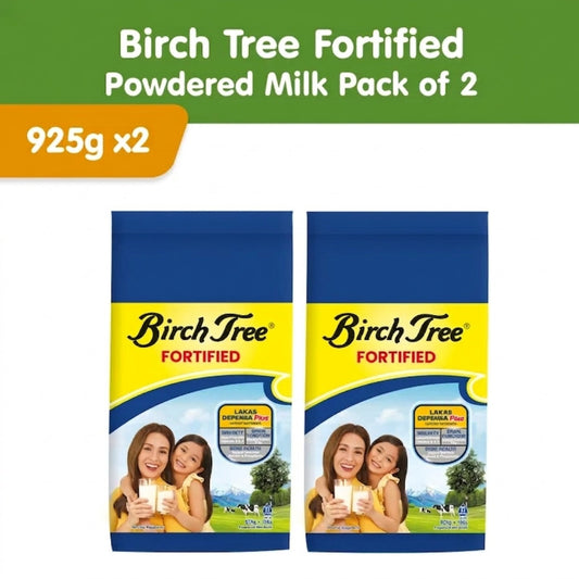 BUNDLE OF 2 - Birch Tree Fortified Powdered Milk - 925g x 2
